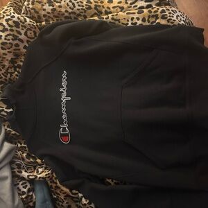 Champion Black Hoodie